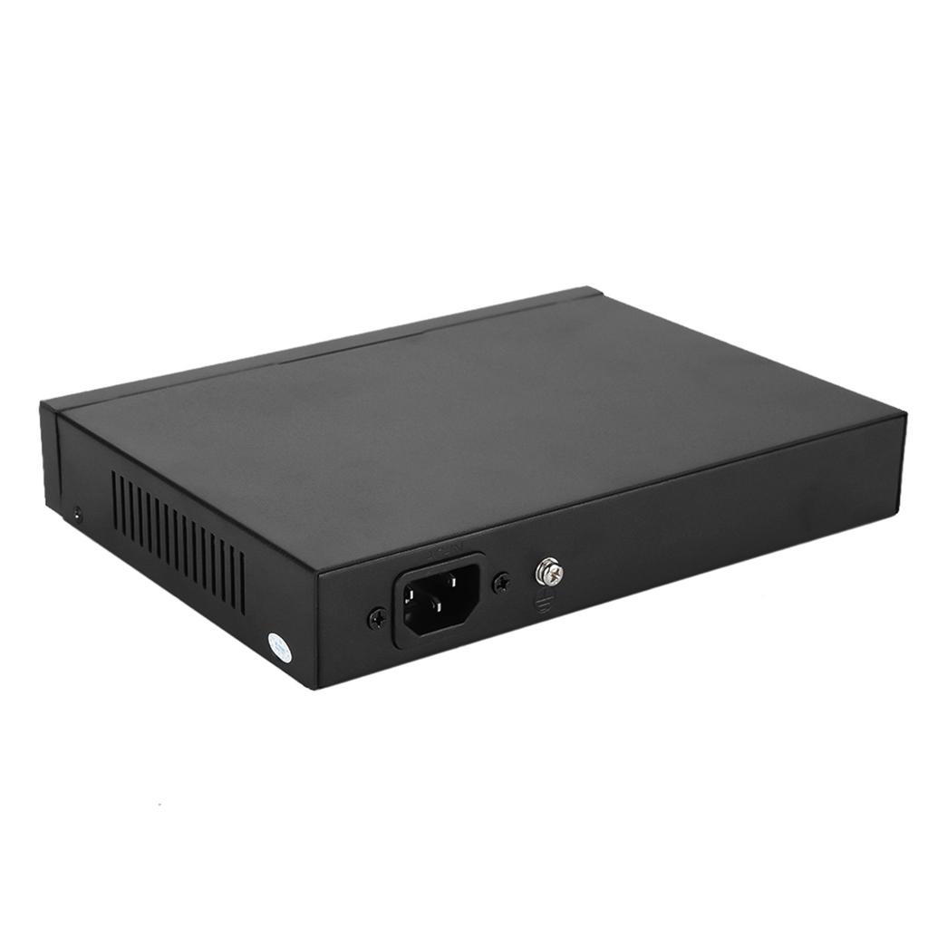 Switch Ethernet Gigabit PoE de 8+2 puertos con monitorización integrada para cámara IP