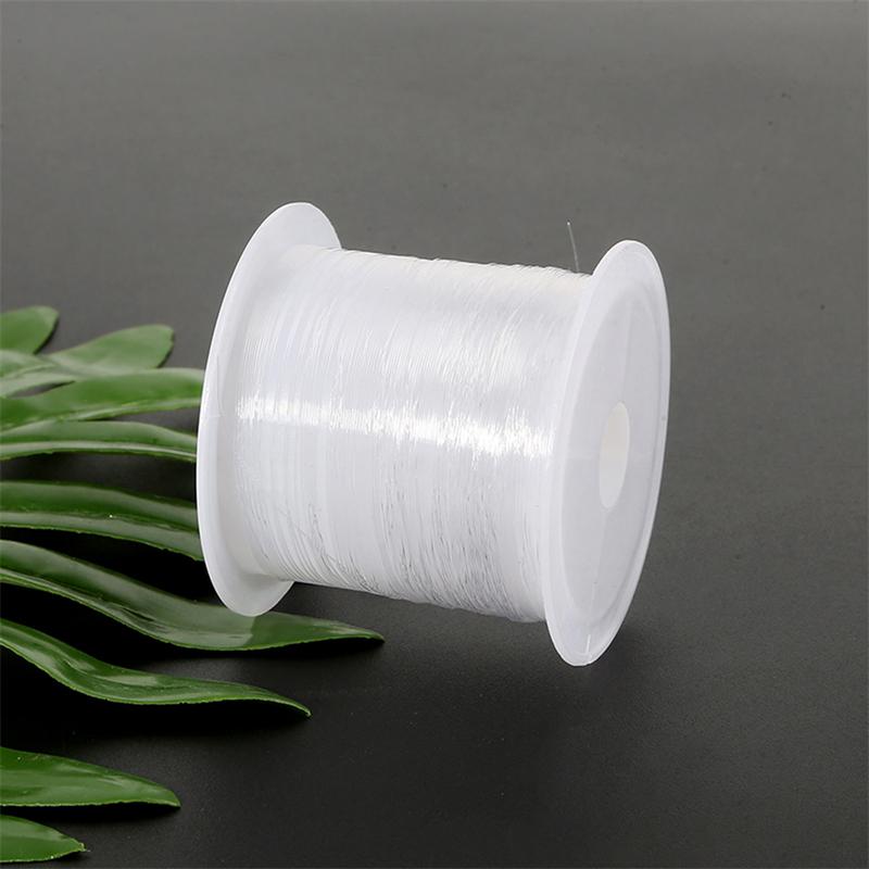1-4Pcs Transparent Bracelet String Cord for Jewelry Making Bracelet Necklace Making Plastic Crystal DIY Beading No Elastic Cord