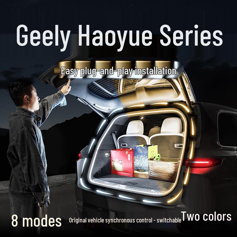 Geely Haoyue L Trunk Ambient Flowing Water Lights PRO