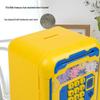 Children’s Mechanical Gear Piggy Bank with Automatic Bill Rolling, Password Lock, Music, and Card Reading Door