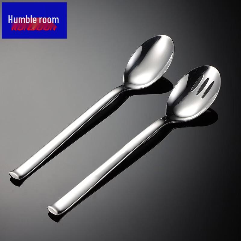 Qianxing 304 Stainless Steel Buffet Serving Spoon Set
