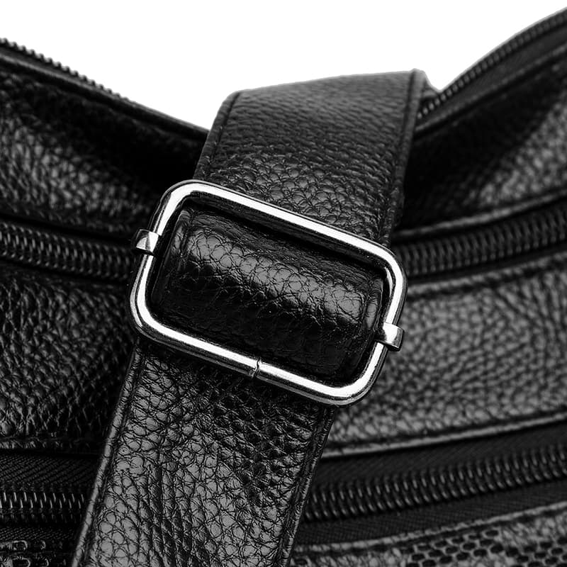 Soft leather women's bag fashion shoulder messenger casual bag