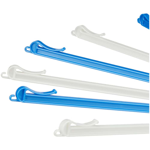 Towa Sangyo Neosul Super Catch Laundry Hanger, Holds 20 Parasols, White/Blue, Approx. 84.5 X H52cm