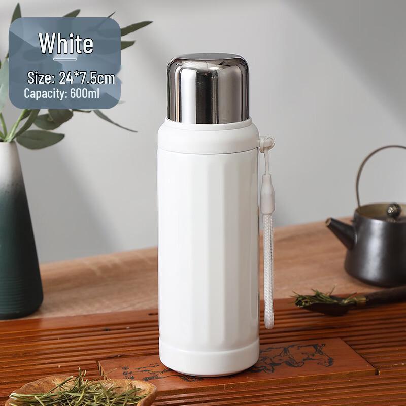 OLOEY Stainless Steel Roman Column Insulated Mug