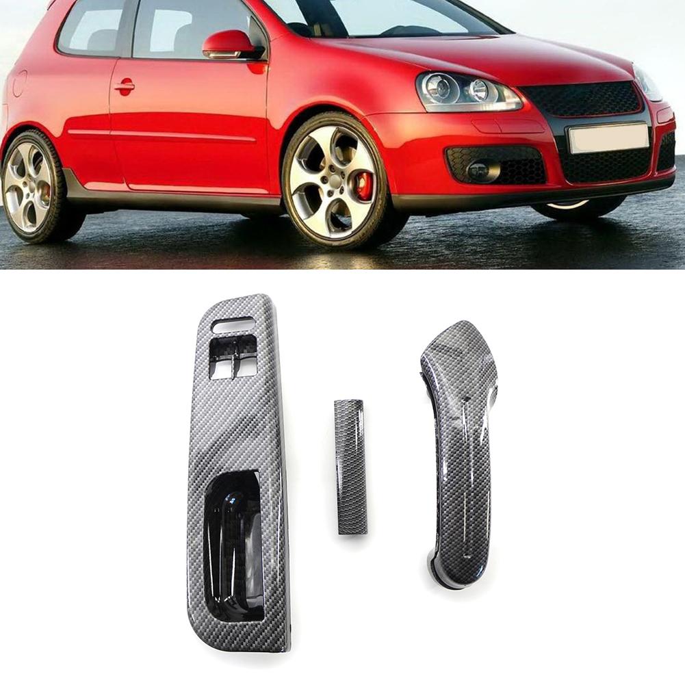 

Рамка переключателя окна водительской двери + дверная ручка для VW Golf MK4 2-Dr LHD