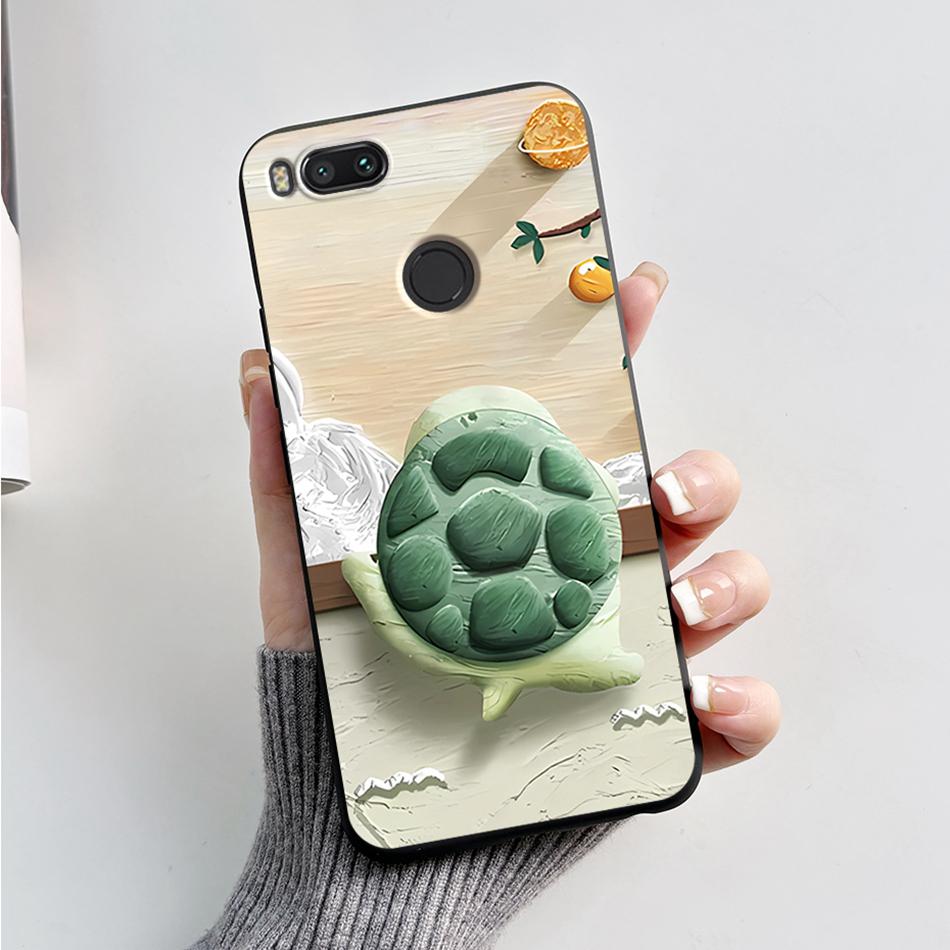 For Xiaomi Mi A1 Case Xiaomi Mi 5x Cute Bear Cartoon Frog Soft Silicone TPU Phone Back Cover Bumper For Xiaomi MiA1 Mi5X Fundas