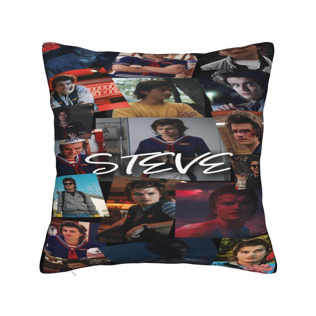 Home Decorations Steve Harrington The Babysitter Pillowcase Merch  Pillow Covers Square Multi Size