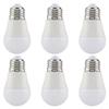 6 PCS 5W Mini Lâmpadas LED Branco Quente E26 Base G45 Lâmpadas Iluminação Acessório