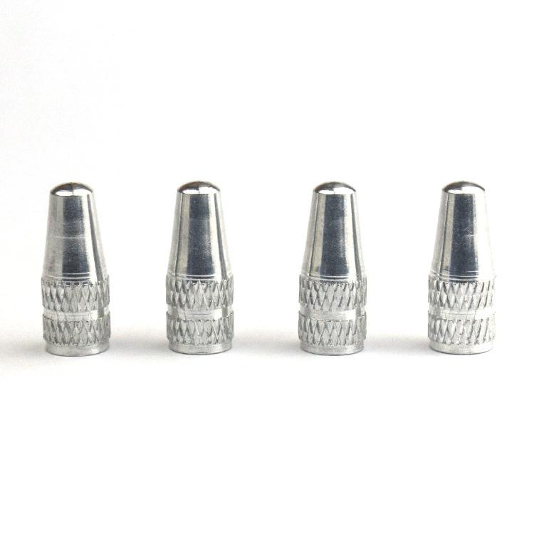 

4Pcs/Set Rainbow Color Bicycle Tire Valve Cap Aluminum Caps for Valves French Valve Cap Presta Bike Tyre Hat MTB Accessories New