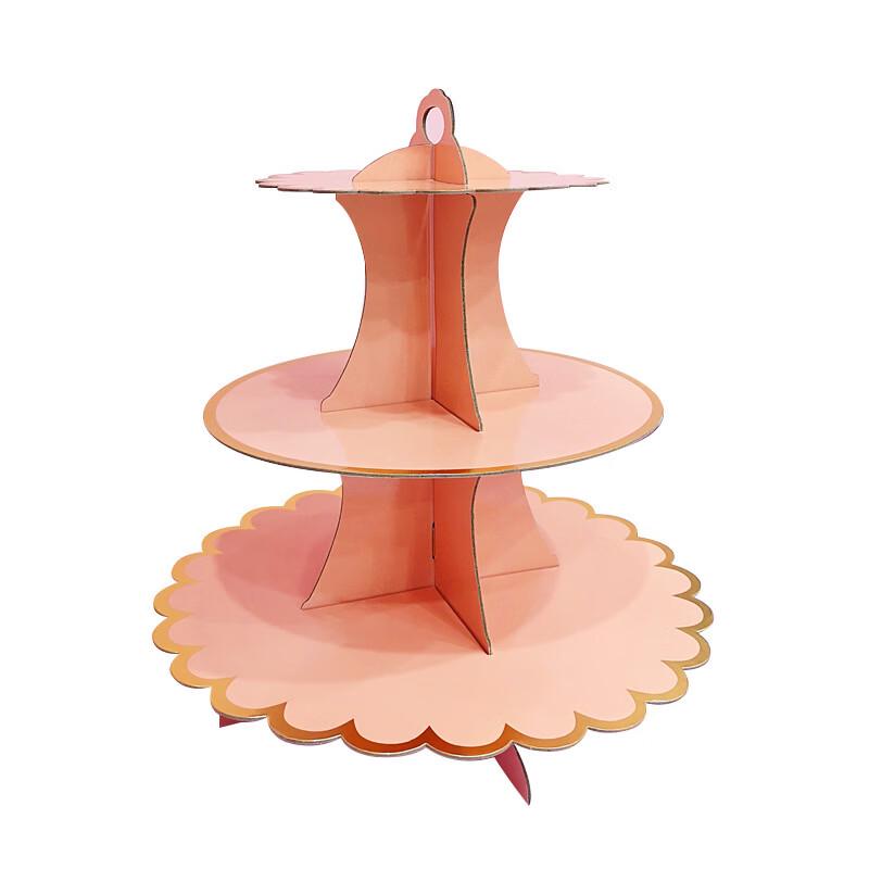 

Disposable Paper Triangular Cake Stand