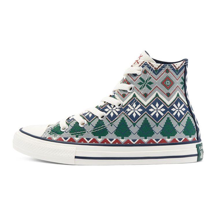 Converse Chuck Taylor All Star High GS 'Holiday Sweater' 669339C