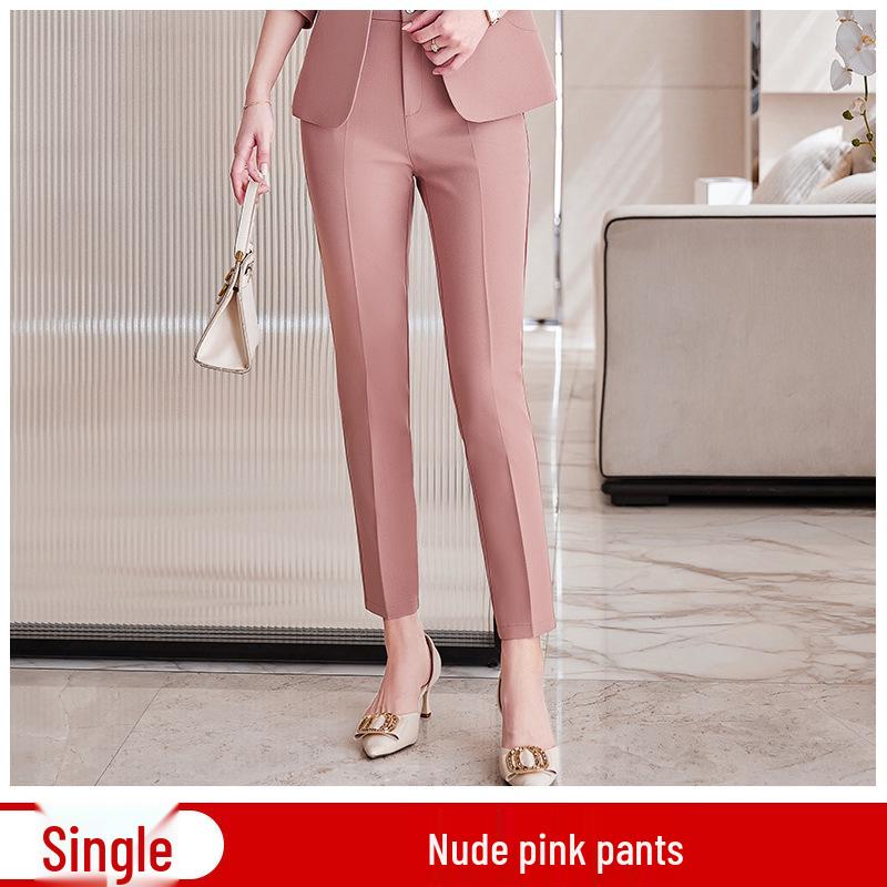 

Темпераментная одежда в британско-корейском стиле для профессионалов для женщин: Формальная одежда конфетных цветов для собеседований и продаж. 4XL