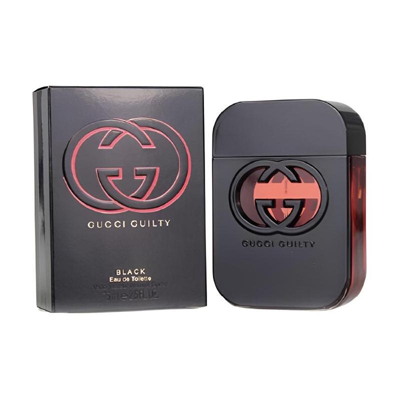 Gucci Black Guilty Love for Hot Women Perfume Oriental Floral Eau De Toilette EDT Red Berry Violet 30ml/50ml/75ml Birthday Gift for Girlfriend