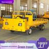 Heavy-Duty Electric Flatbed Truck for Warehouse and Transport