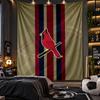 Wall Hanging Tapestry St. Louis Cardinals Print Cloth for Living Room Bedroom Home Decor