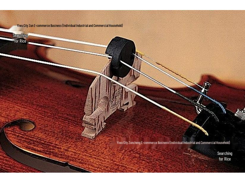 Гумова сурдина для скрипки/віолончелі для зменшення гучності та шуму