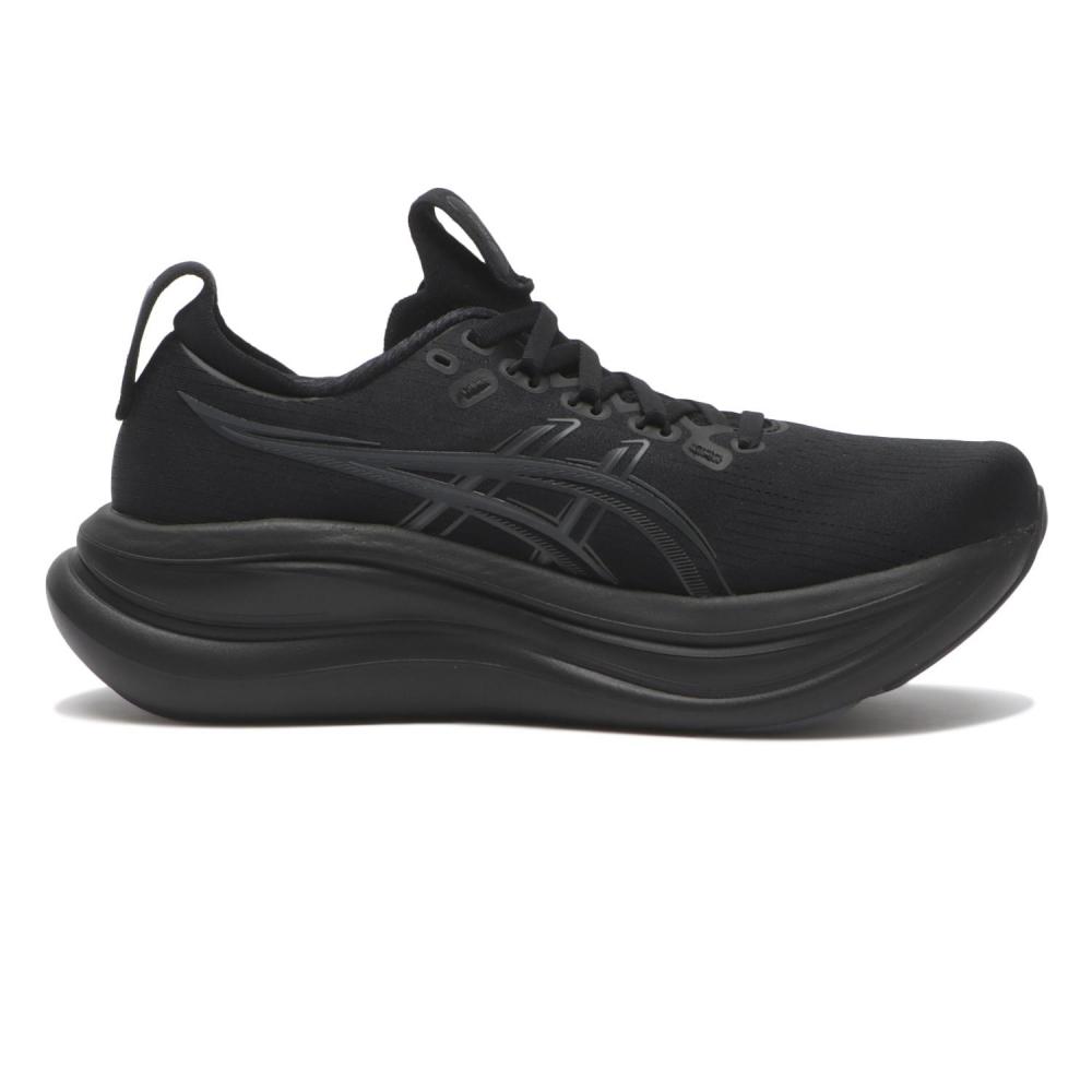 Asics W Gel Nimbus 28 Black Grey 1012b899.001 Black Grey