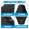 Motorcycle Driver Seat Front Solo Diamond Cushion For Harley Softail Breakout FXBR Rocker FXCW 08-2017 Leather Low Profile Seat