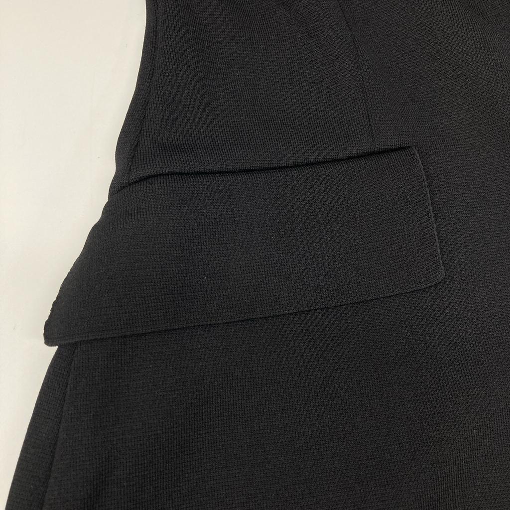 FETICO 24AW FTC244-0207 BLACK KNITTED TAILORED JACKET Jacket 1 blackUsed