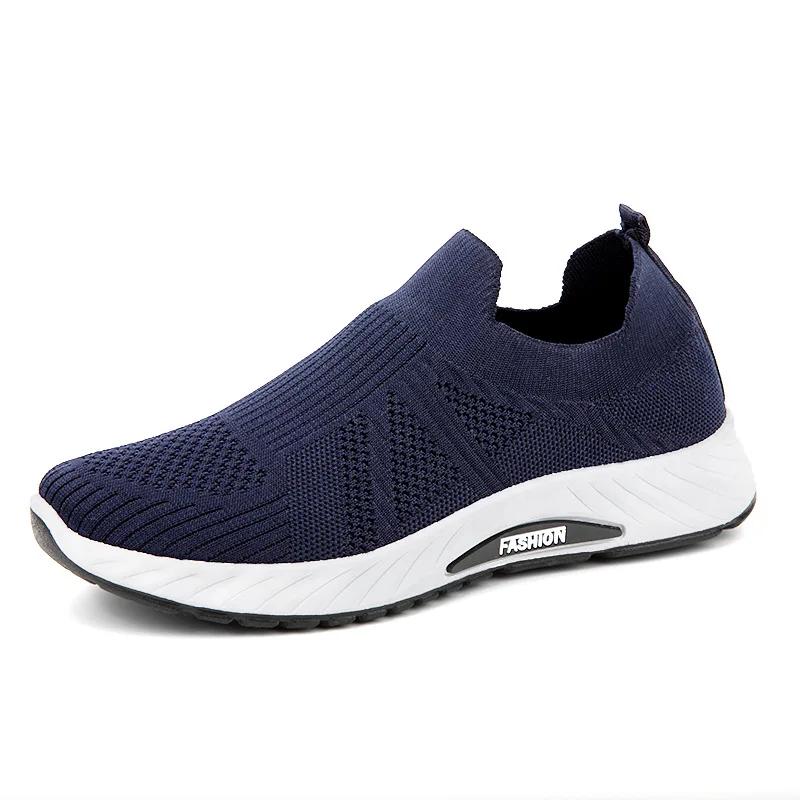 Fashion Men Shoes Mesh Breathable Lightweight Sneakers Men New Fashion Casual Walking Shoes Outdoor Running Shoes Zapatillas Hombre