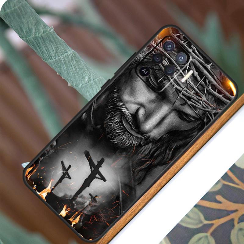 Christian Jesus For OPPO A52 A72 A92 A98 A78 A58 A5 A9 A15 A17 A77 A53S A57S A94 A74 A54 A16 A76 A96 Case