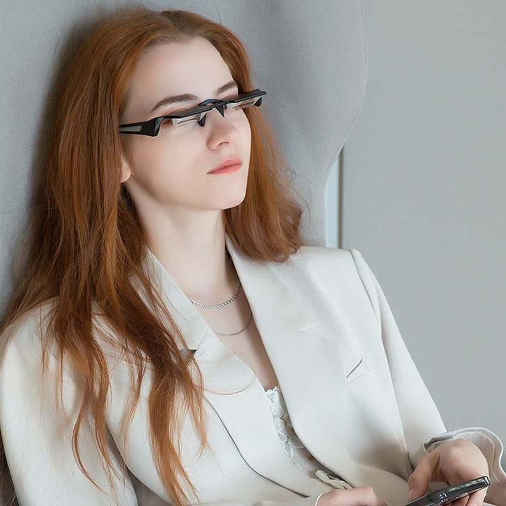 Ultra-light Lazy Refractor Glasses Matte Unisex Reading Eyewear New Lying Down Glasses  Women