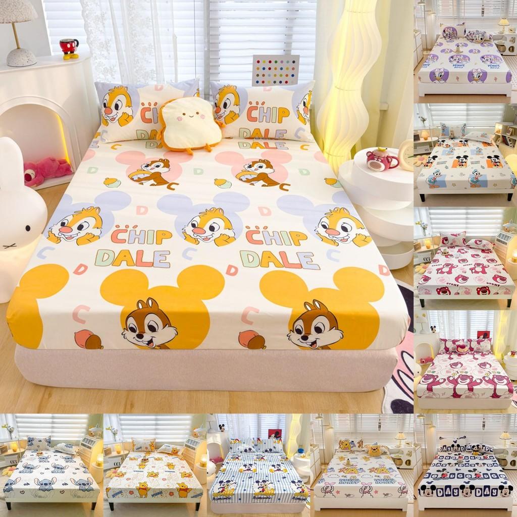 Toy Mouse Stitch Story Pattern Printing Bedspread Set Protective Cover