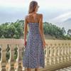 Summer New Floral Slip Ress Slimfit Slit Ress Womens Cloth