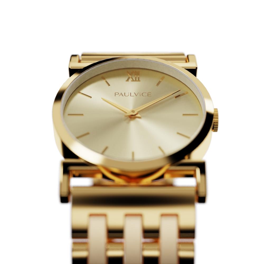 Polbaiseu Rosie Women'S Watch Collection Gold - Gold Pv301Gd