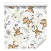 Monkeys Wallpaper for Living Room and Bedroom 50x1000
