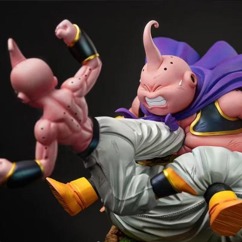 Durable CS Battle Buu Dragon BallZ SSj3 goku Warrior 20cm puede mover Scene Can move PVC figura favorita juguetes calientes toys gifts