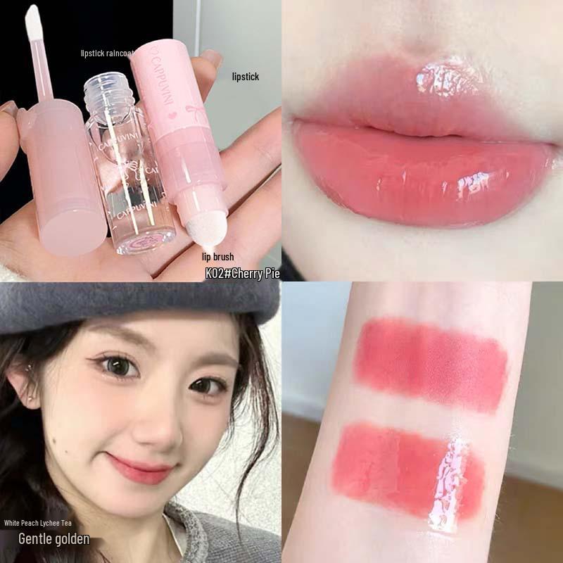 Cappuvini Multi-Effect Long-Lasting Matte Lip Glaze and Gloss