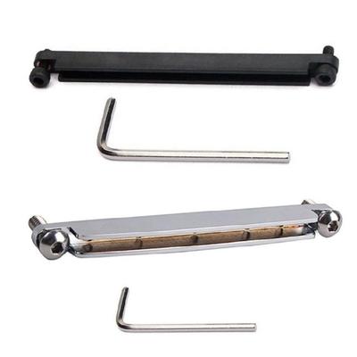 Adjustable Guitar Bridge Saddles Tool Metal Risers Saddles Replacement Bridge Saddles Repair Tool Guitar Accessories