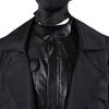 Men's Dark Cosplay Costume with Design for Halloween Stage Performance
