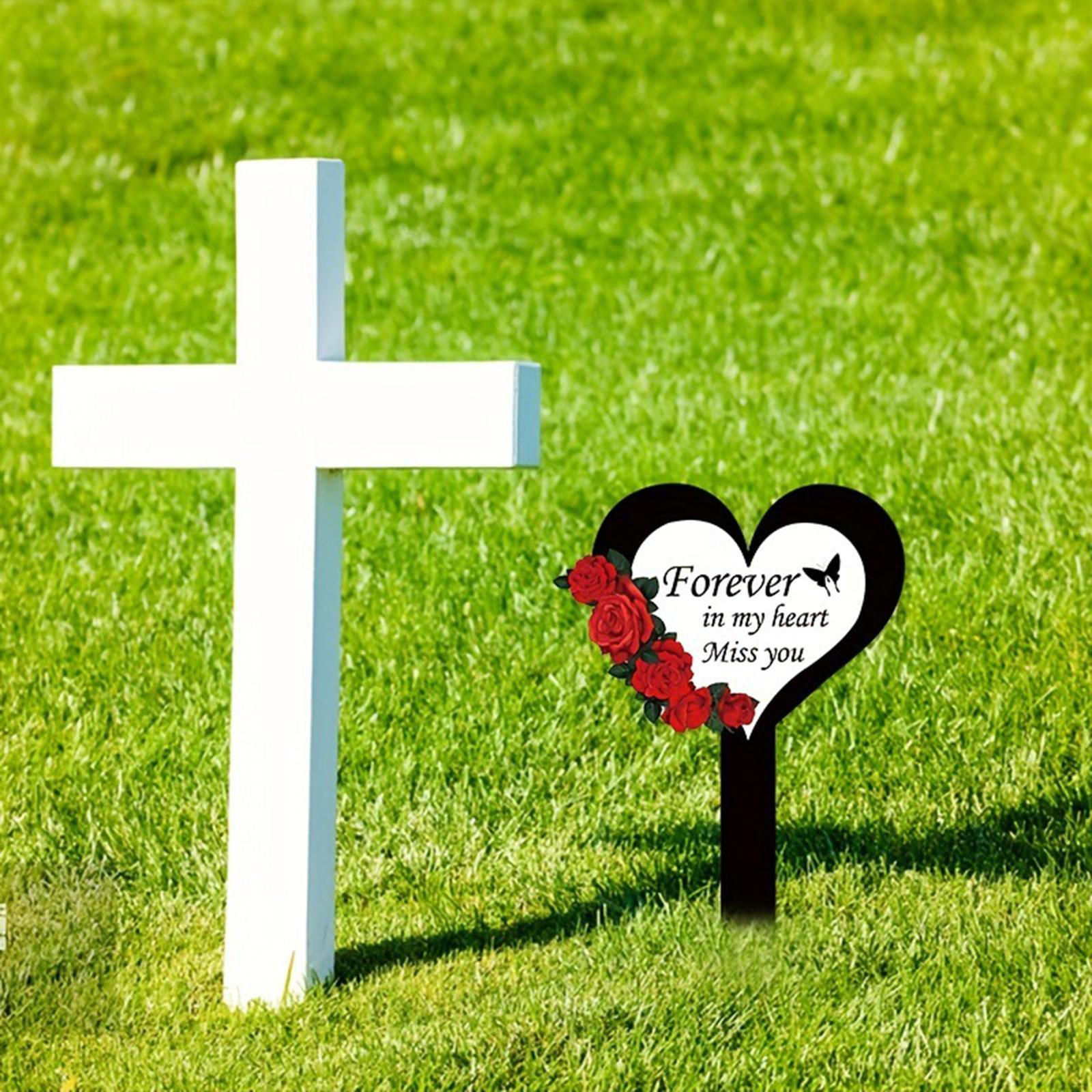 

2D Акриловый Садовый Колышек для Легкой Установки во Дворе и на Заборе 13.7cmx20cm