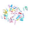 50pcs Miniature Wine Bottles Innovative Simulation Hand Crafted Dollhouse Wine Bottles for Dollhouse Decor Cake Decor