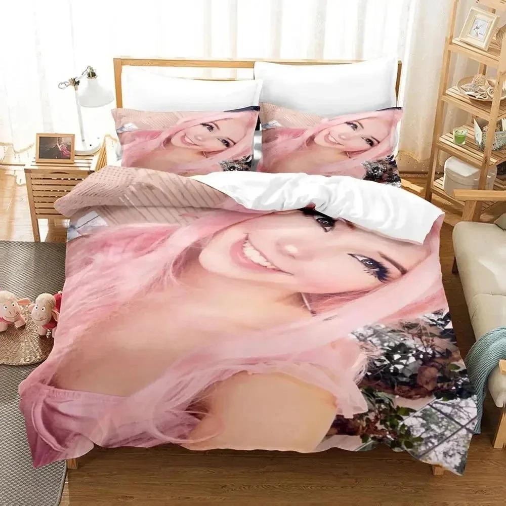 3D Print Belle Delphine Bedding Collection Duvet Cover Bed Collection Quilt Cover Pillowcase Comforter King Queen Size Boys Adult Bedding Collection