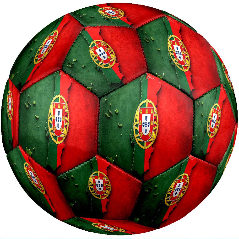 Portugal national football team Theme soccer ball Size 5 Soccer Ball Soft Touch Professional Training Football for Outdoor Sports