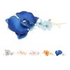 5 Pcs Groom Boutonniere Elegant Men Wedding Flower Lifelike Permanent Reusable Artificial Brooch Flo