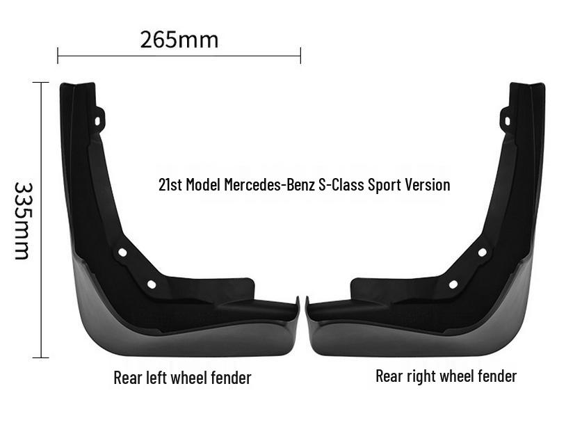 Mercedes-Benz S-Klasse Sport Edition 21 Modellauto Reifen Schmutzfänger - Jetzt Normale Edition