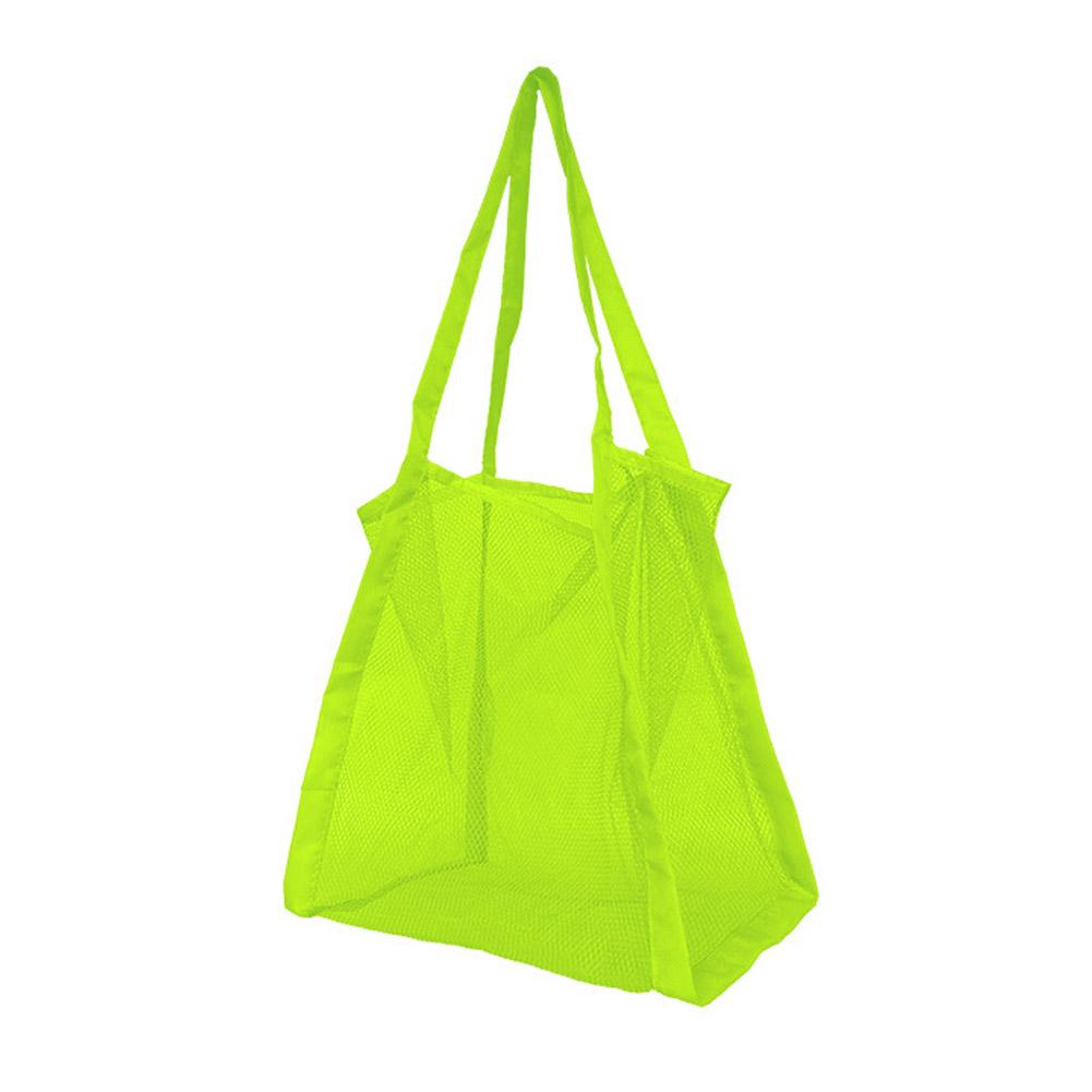 Large Capacity Beach Bag Toy Storage Multi-functional Mesh Bag Lightweight And Convenient With Comfortable Shoulder Strap