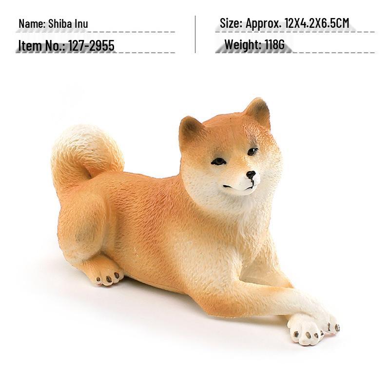 Cross-Border Dog Model for Children s Cognitive Play: Doberman, Labrador, Shiba Inu, Husky