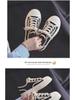 Women's Big-Head Canvas Sneakers: Versatile Thick-Soled White Casual Shoes for Students (2024 New Arrival)