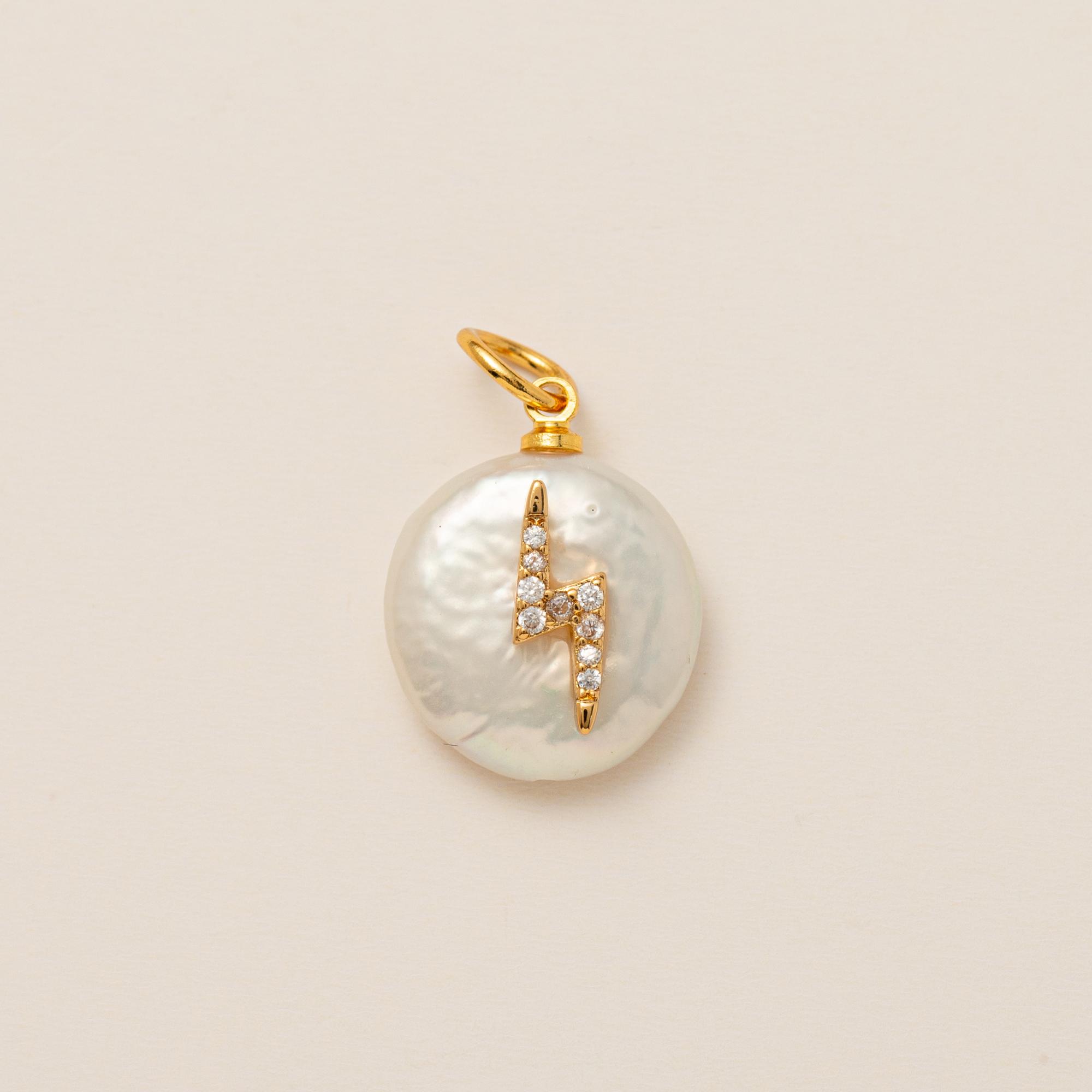European and American DIY handmade small pendant accessories, heart-shaped horseshoe pendant, gold-plated color preservation