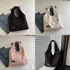 Stylish And Spacious Black White Pink Canvas Tote Bag For Women Ideal For Commuting 2024 Summer New Design