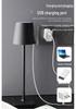 Rechargeable Touch Dimming Table Lamp - Decorative for Dining, Cafe & Bedside Night Light.