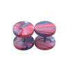 2pcs 16G Colorful Stainless Steel Round Stud Earrings For Women Dumbbell Piercing Earrings Men Punk Jewelry 8mm 10mm