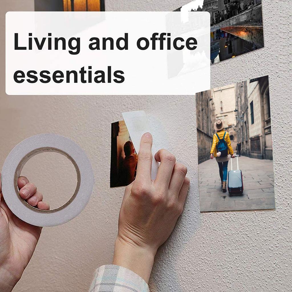 2 ks Oboustranná páska 15 mm šířka 50 m délka PE vodotěsná páska lepidlo pro upevnění