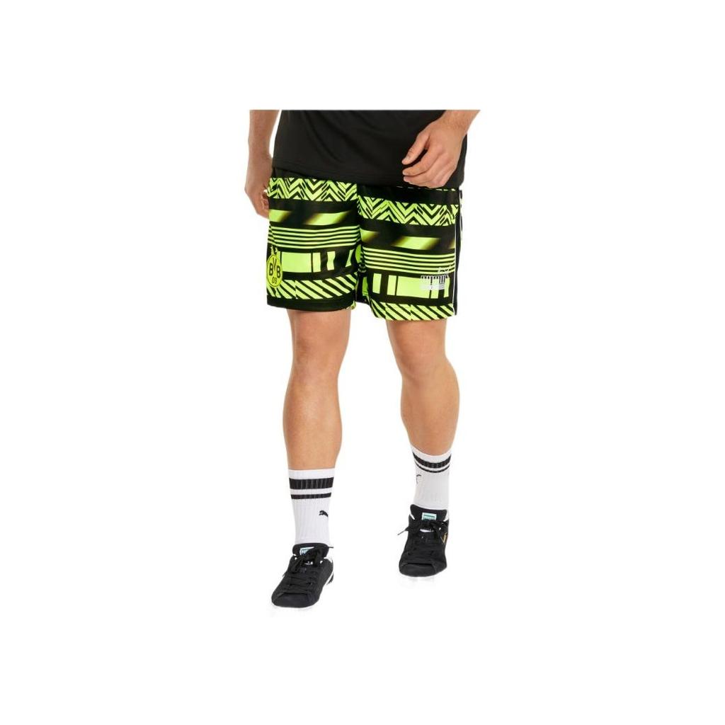 Puma Temoond Color Block Drawstring Soccer Shorts Men Shorts Black 765050