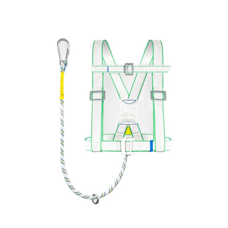 Half-Body Fall Protection Safety Harness Set